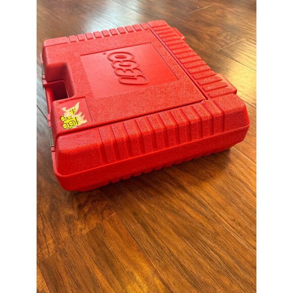 Lego Red Carrying Case With Secure Clasps & Handle For Storage Or Transport Of L - Picture 8 of 11